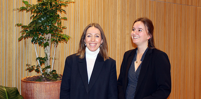 Laura and Cecilia from the article